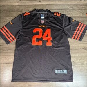 NFL Nike Cleveland Browns Nick Chubb #24 Brown/Orange Jersey XXL